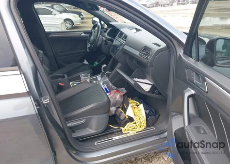 2022 Volkswagen Tiguan 2.0T Se R-Line Black from USA, damaged, VIN 3VVCB7AX2NM085344